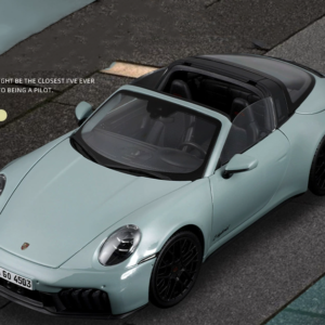 1:18 Scale Porsche 911 Targa 4 GTS (992.2) Diecast Alloy Car Model